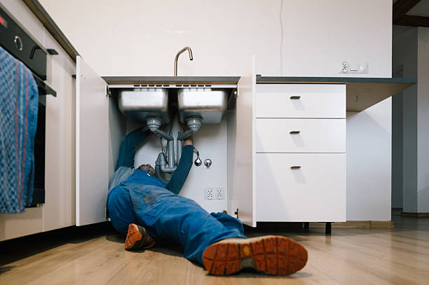 Professional Drain Cleaning technician working in Raleigh, MS
